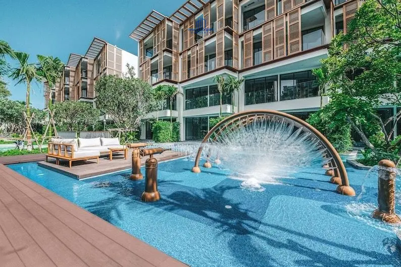 คอนโดพักตากอากาศระดับหรู 1 ห้องนอน ริมชายหาด สำหรับขาย ที่ InterContinental Residences หัวหิน