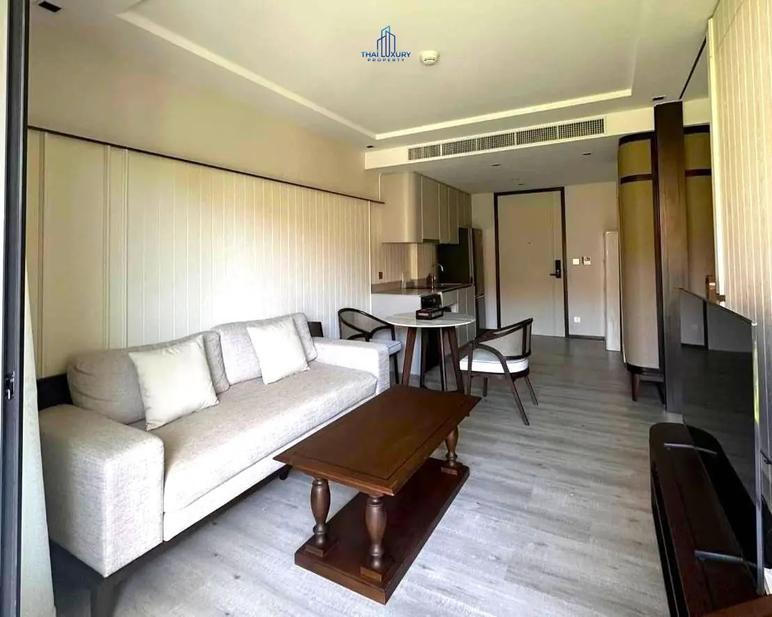 คอนโดพักตากอากาศระดับหรู 1 ห้องนอน ริมชายหาด สำหรับขาย ที่ InterContinental Residences หัวหิน