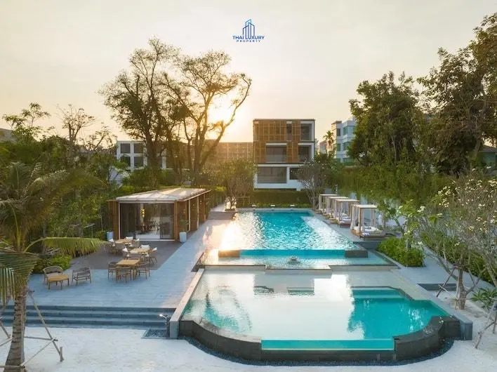 คอนโดพักตากอากาศระดับหรู 1 ห้องนอน ริมชายหาด สำหรับขาย ที่ InterContinental Residences หัวหิน