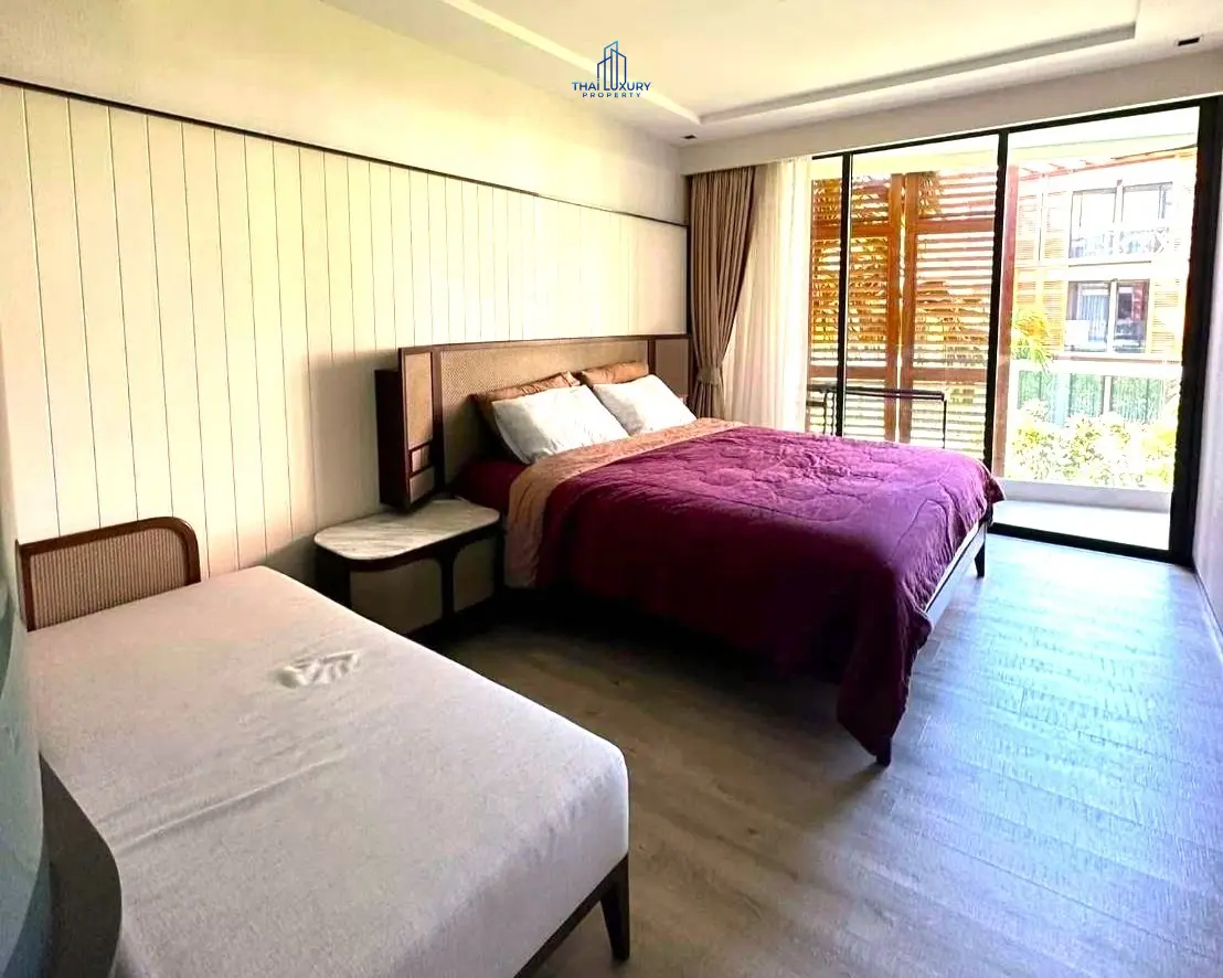 คอนโดพักตากอากาศระดับหรู 1 ห้องนอน ริมชายหาด สำหรับขาย ที่ InterContinental Residences หัวหิน