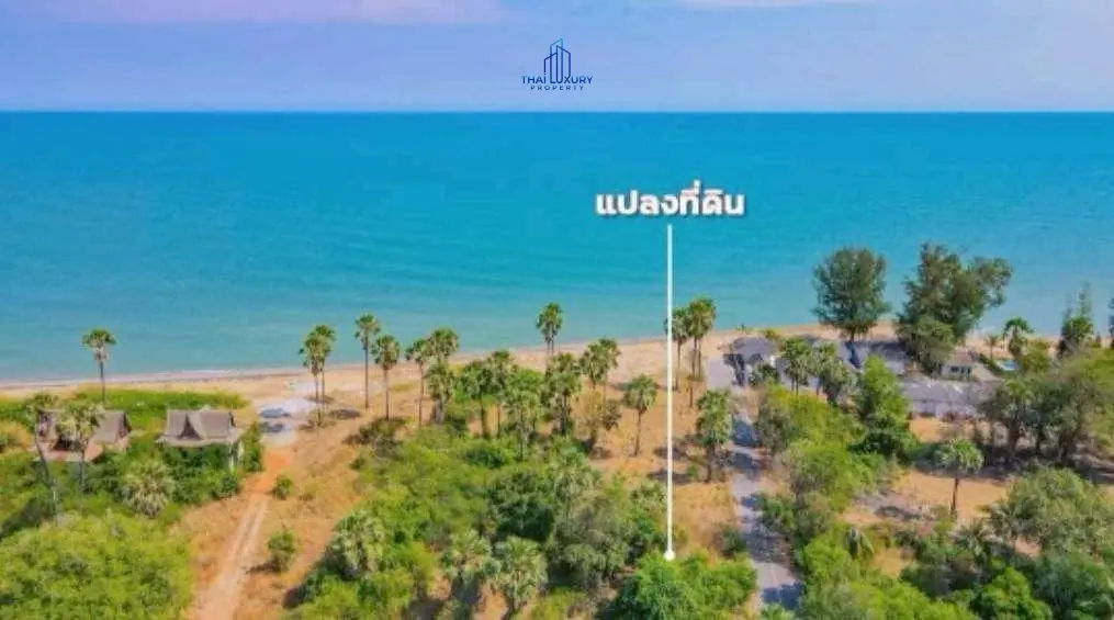 โอกาสหายาก! ขายที่ดินติดทะเล 132 ตร.วา ที่ปากน้ำปราณ ปราณบุรี