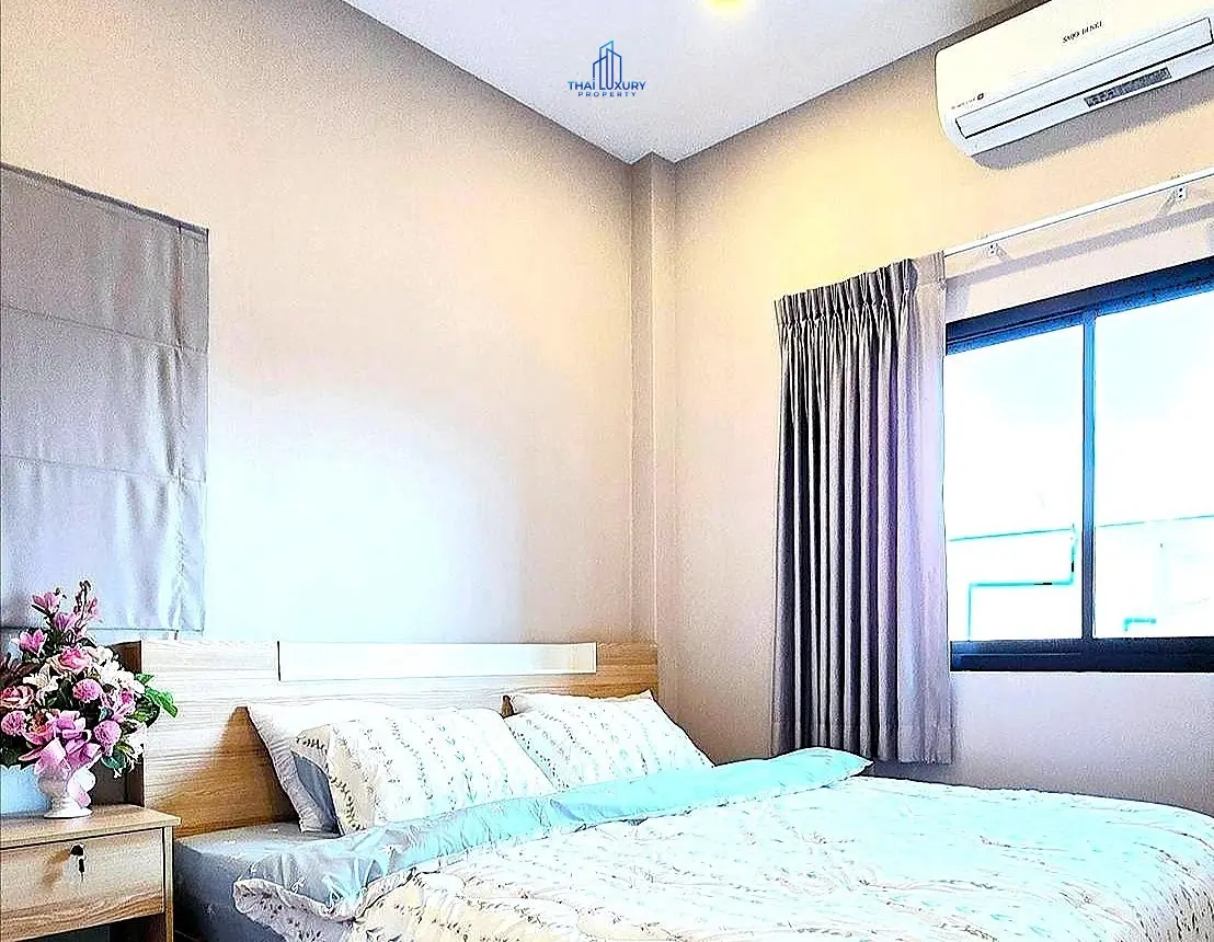 วิลล่าสวย 2 ห้องนอน พร้อมสวนส่วนตัว ที่ Deena Home ปราณบุรี