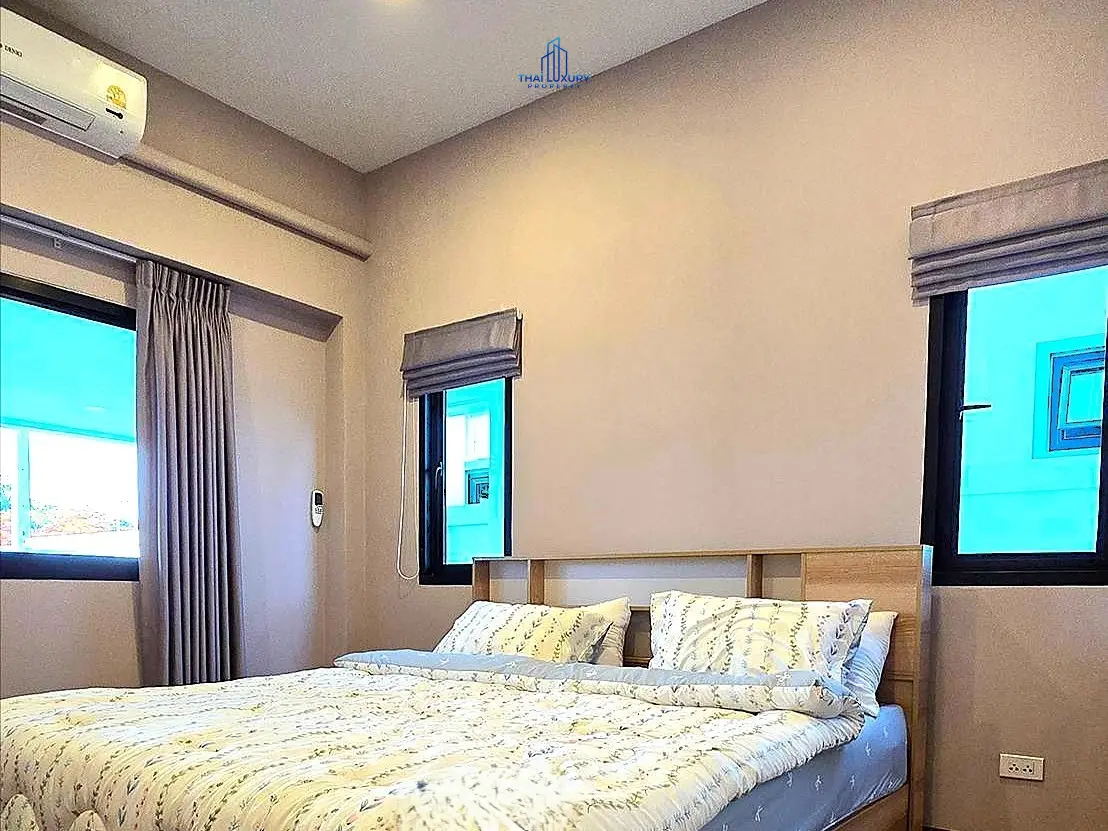 วิลล่าสวย 2 ห้องนอน พร้อมสวนส่วนตัว ที่ Deena Home ปราณบุรี