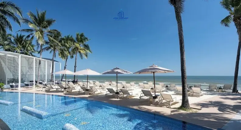 คอนโดหรู 1 ห้องนอน ให้เช่า ที่ InterContinental Residences Hua Hin