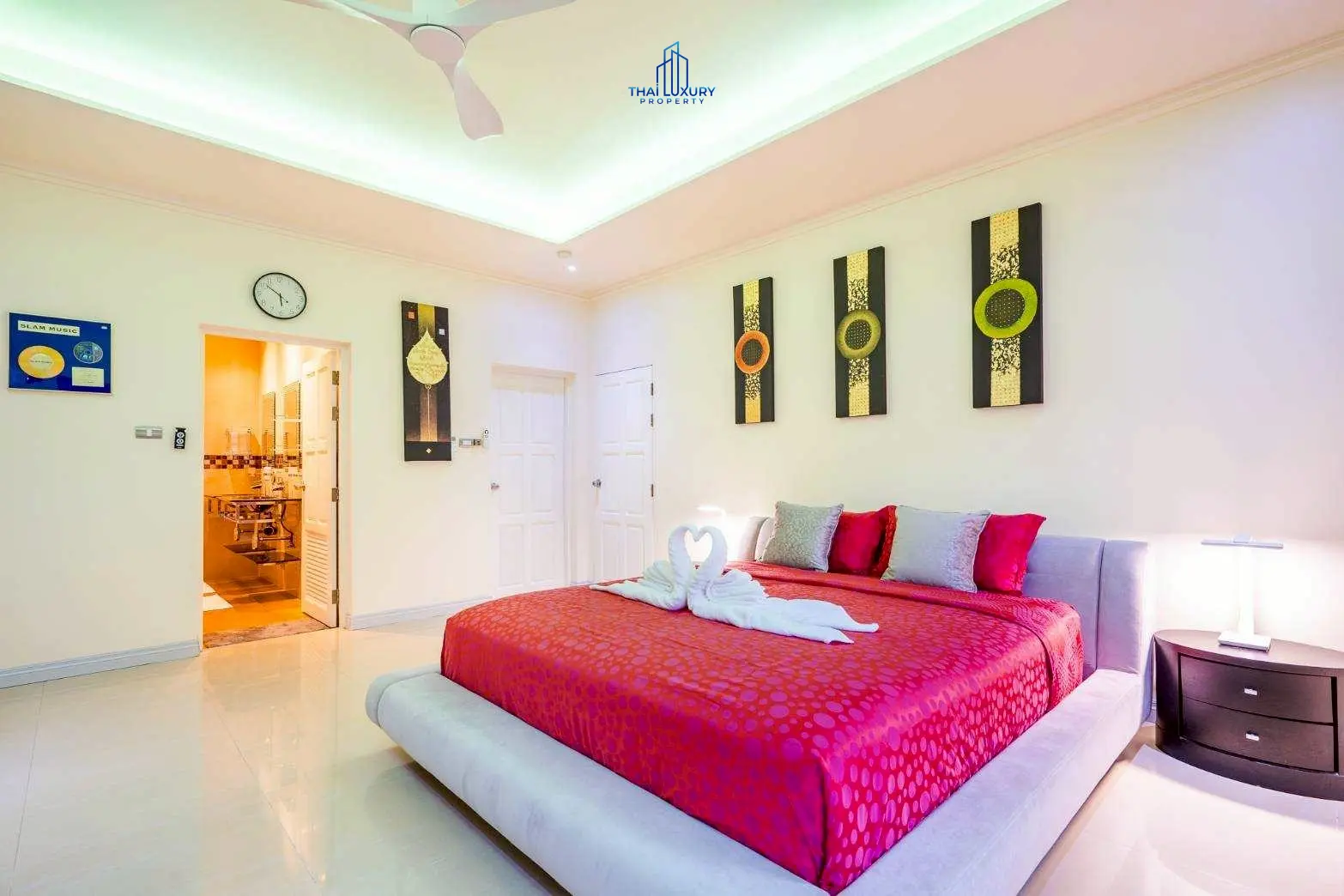 วิลล่าสระว่ายน้ำ 3 ห้องนอนสุดสวย ให้เช่าในหัวหิน ซอย 116