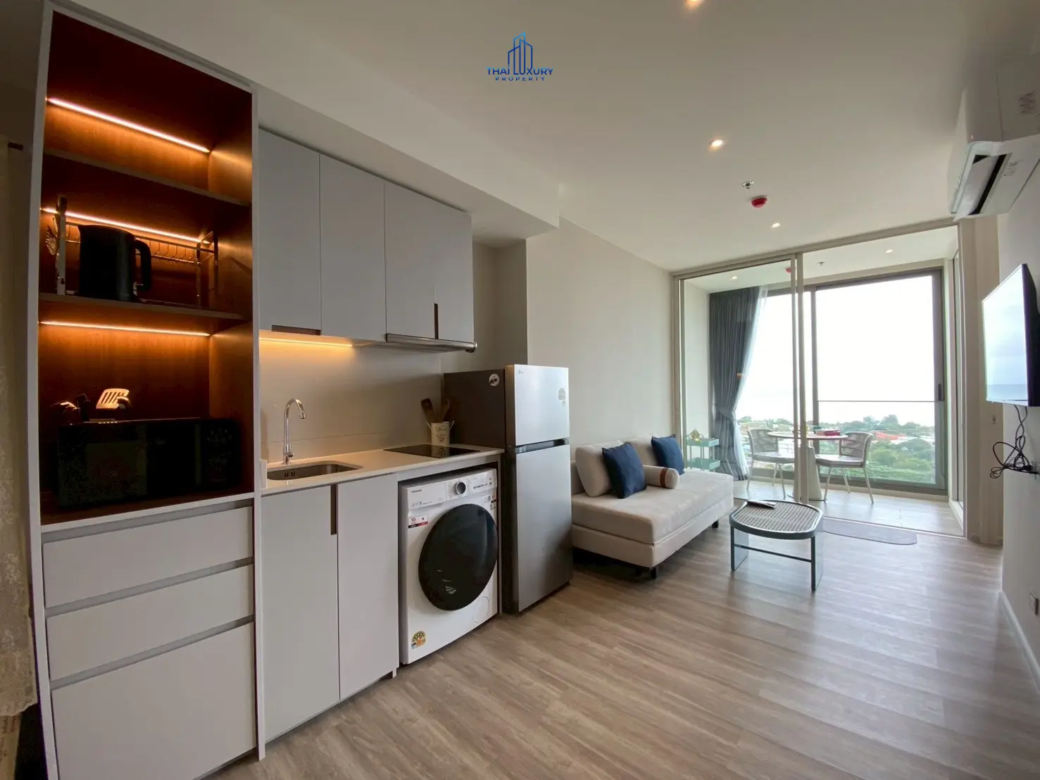 คอนโดใหม่ 1 ห้องนอน พร้อมวิวทะเลสุดพรีเมียม ที่โครงการ VEHHA หัวหิน