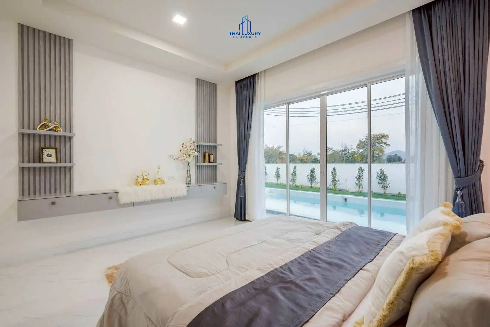 Luxury Modern 3 Bedrooms Pool Villa at Celessy Hua Hin