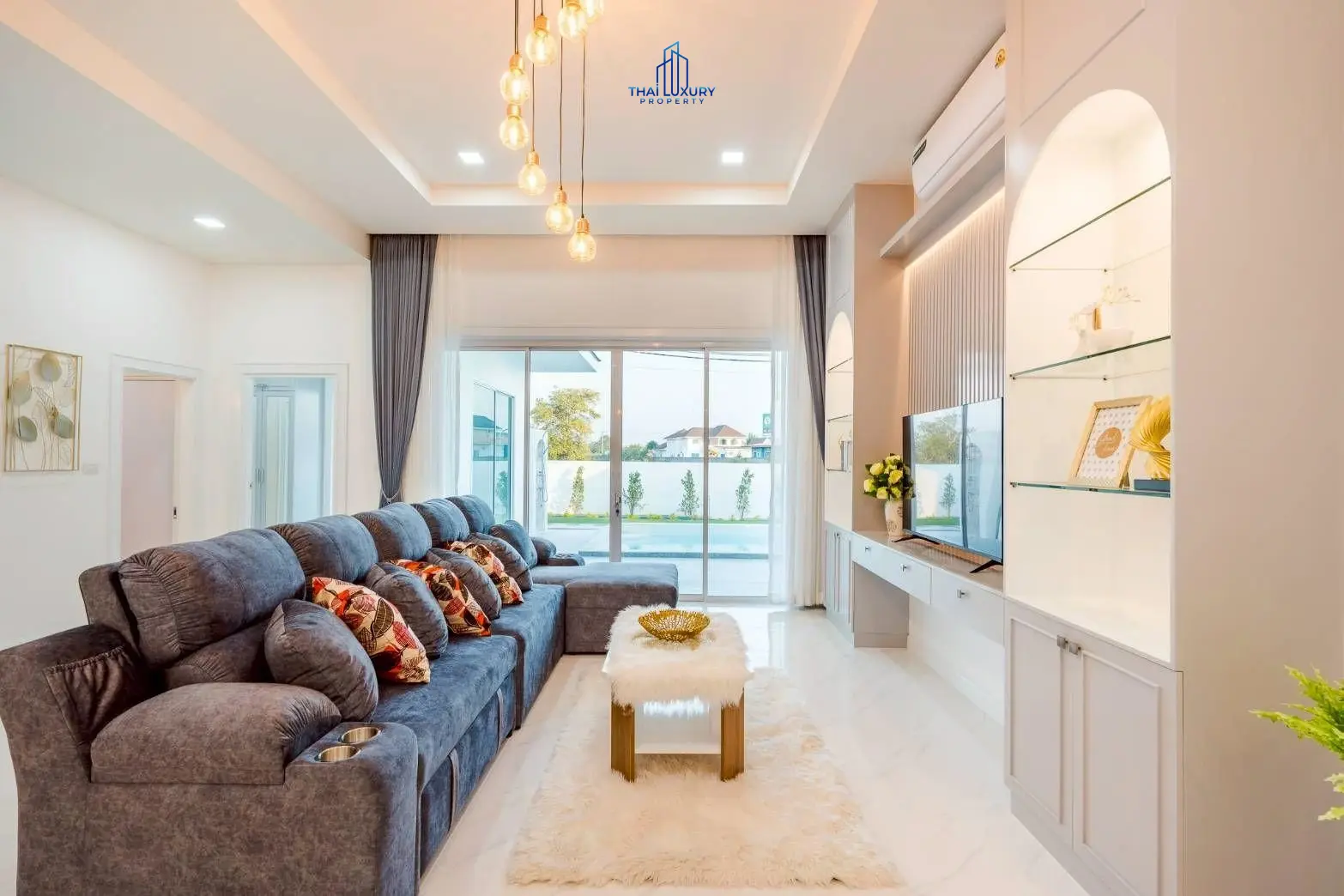 Luxury Modern 3 Bedrooms Pool Villa at Celessy Hua Hin