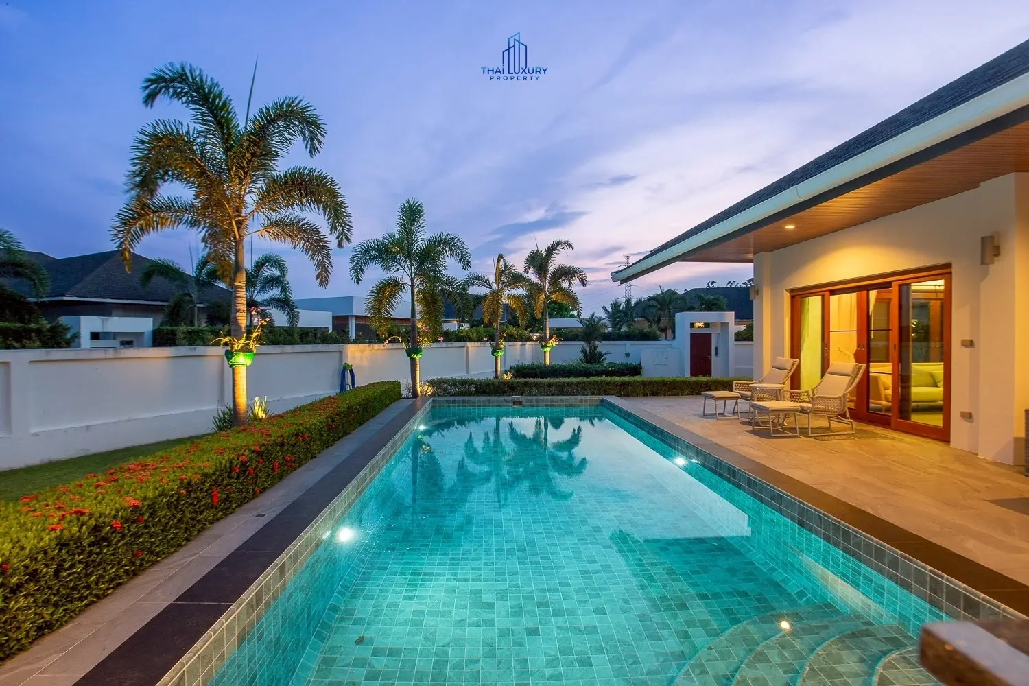 Modern Mountain View 3 Bedrooms Villa for Sale Near Downtown Hua Hin