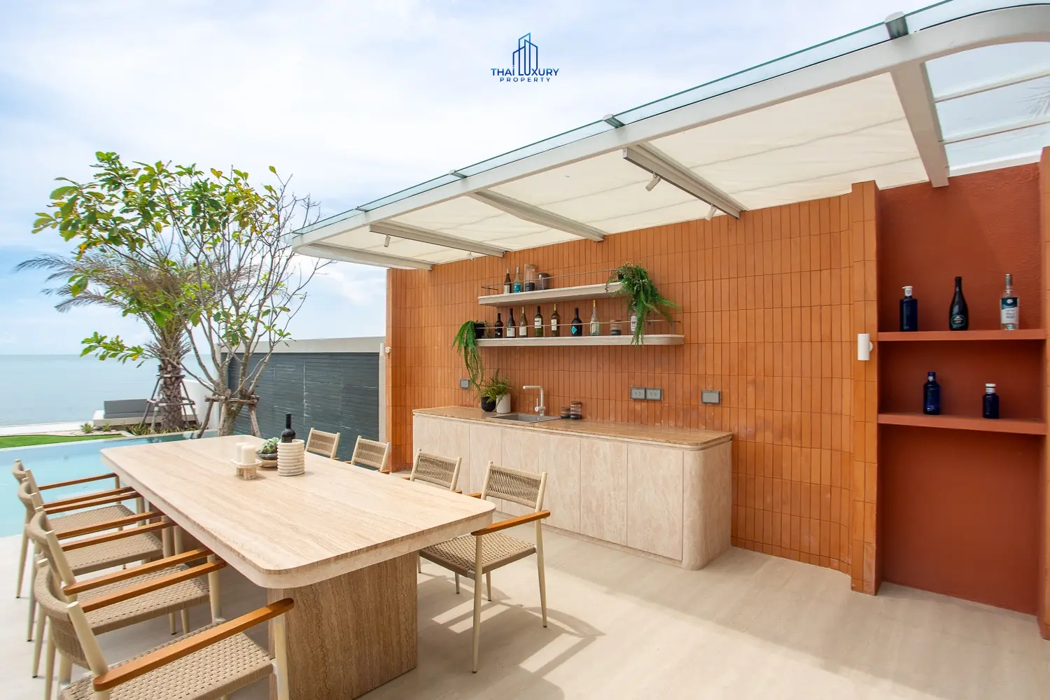 Luxury Beach House The First Ultra Luxury In Cha-am Fully Functional Seaside House With Swimming Pool And Access To Every Private Beach.