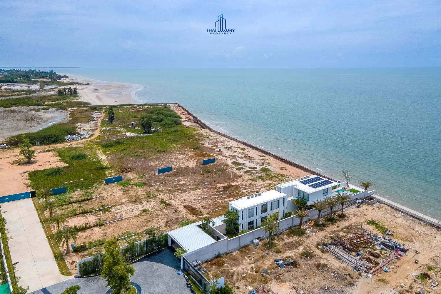 Luxury Beach House The First Ultra Luxury In Cha-am Fully Functional Seaside House With Swimming Pool And Access To Every Private Beach.