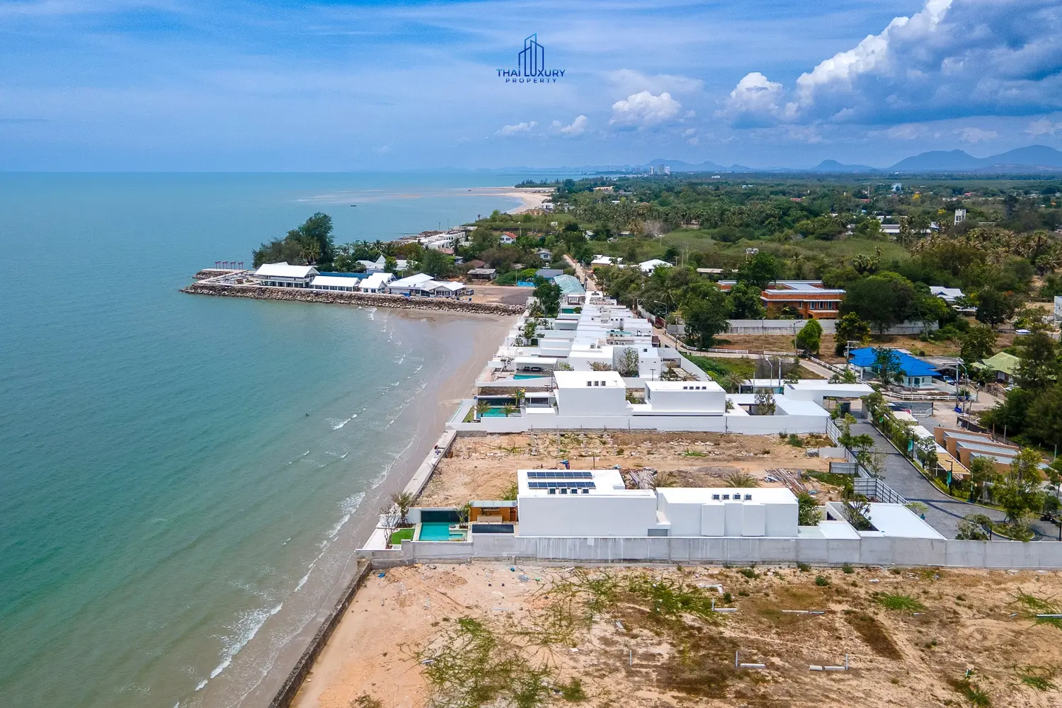 Luxury Beach House The First Ultra Luxury In Cha-am Fully Functional Seaside House With Swimming Pool And Access To Every Private Beach.
