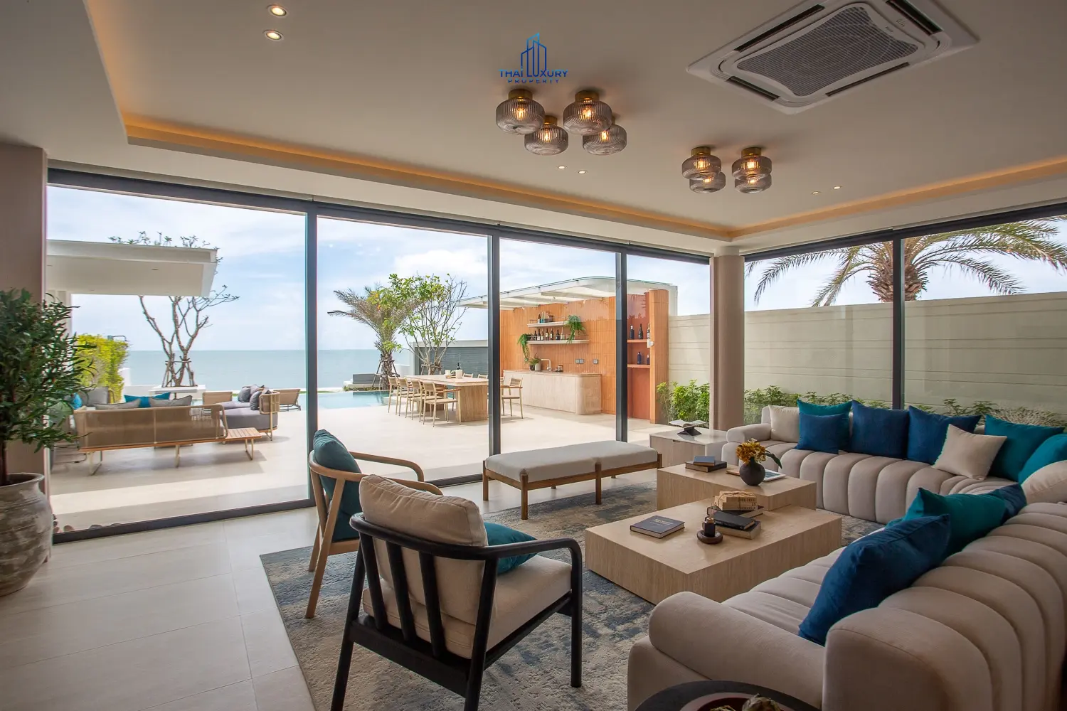 Luxury Beach House The First Ultra Luxury In Cha-am Fully Functional Seaside House With Swimming Pool And Access To Every Private Beach.