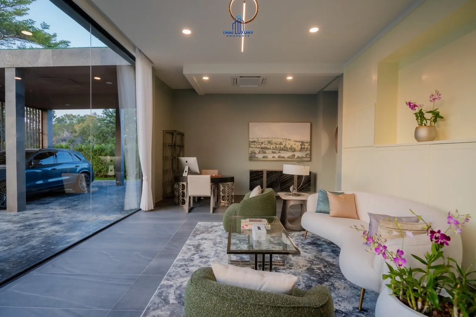 Luxury Modern Pool Villa Cha-Am Hua Hin At Palm Hills Golf Course For Sale