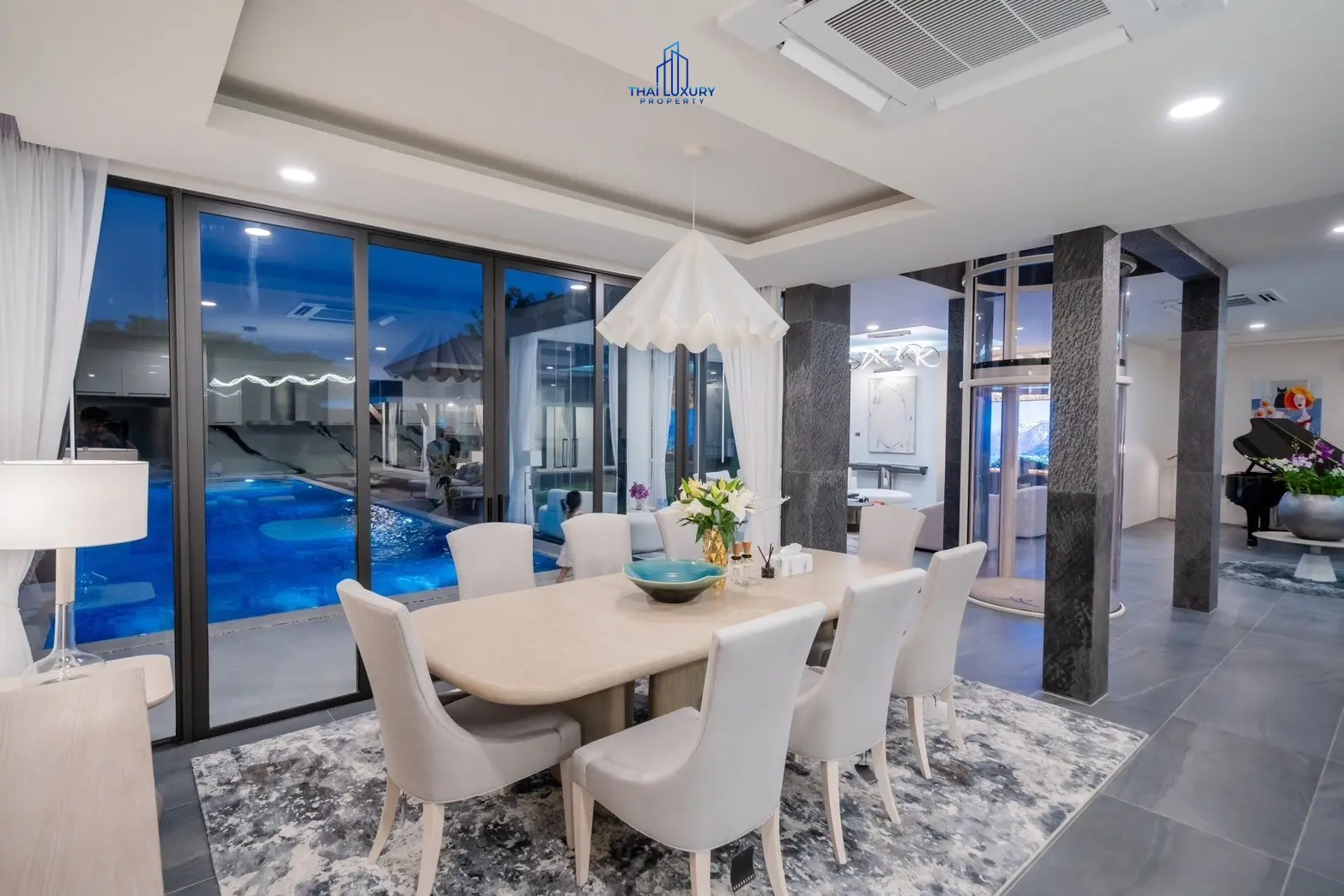 Luxury Modern Pool Villa Cha-Am Hua Hin At Palm Hills Golf Course For Sale