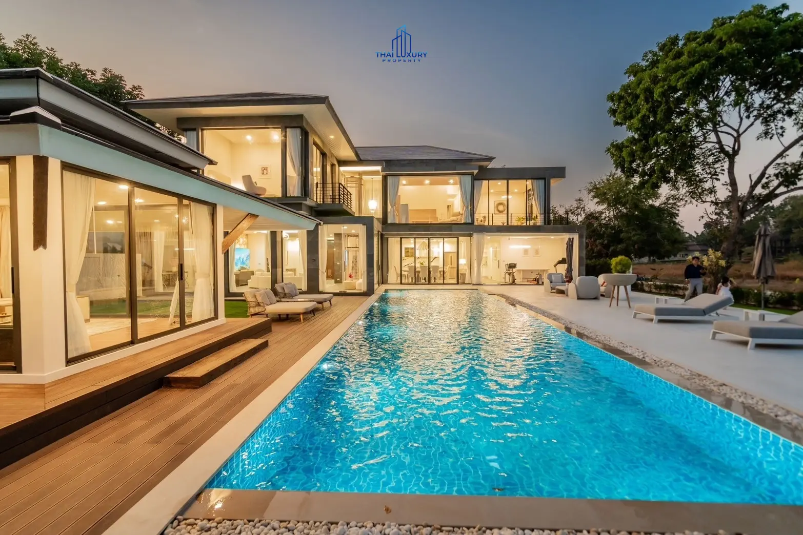 Luxury Modern Pool Villa Cha-Am Hua Hin At Palm Hills Golf Course For Sale