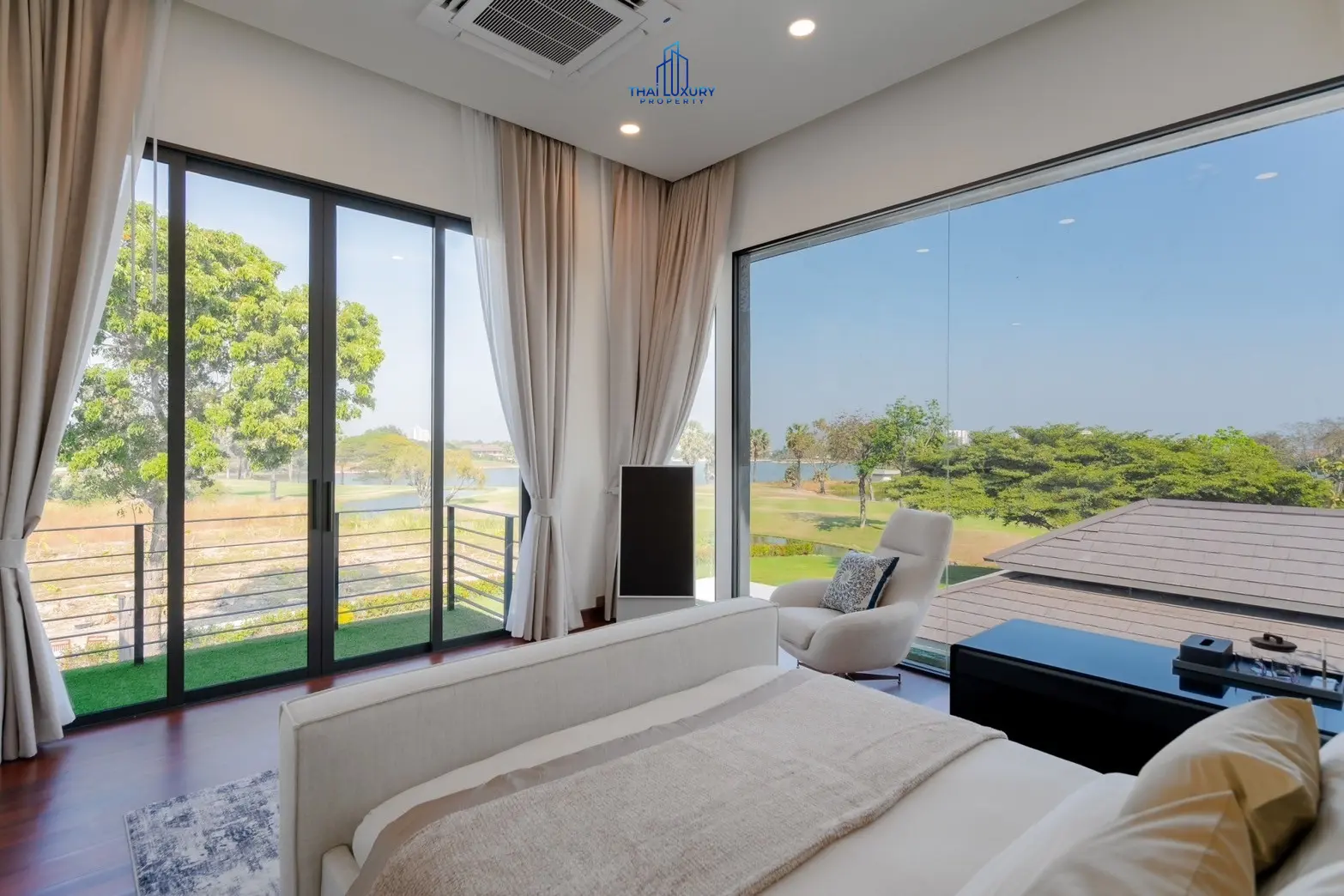 Luxury Modern Pool Villa Cha-Am Hua Hin At Palm Hills Golf Course For Sale