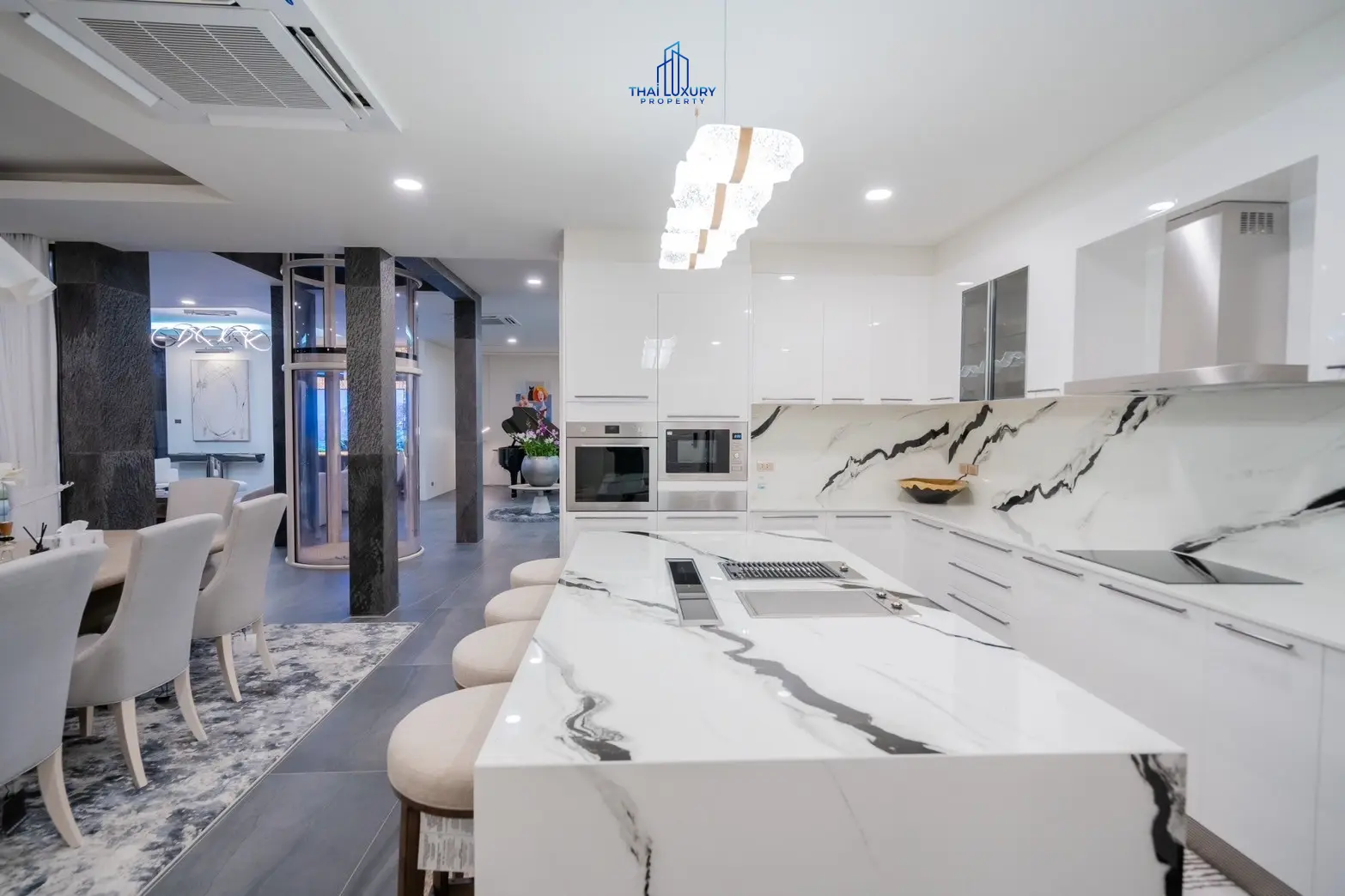 Luxury Modern Pool Villa Cha-Am Hua Hin At Palm Hills Golf Course For Sale