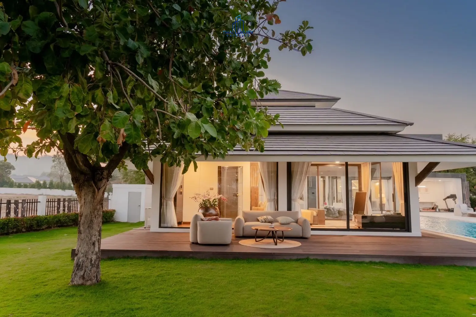Luxury Modern Pool Villa Cha-Am Hua Hin At Palm Hills Golf Course For Sale