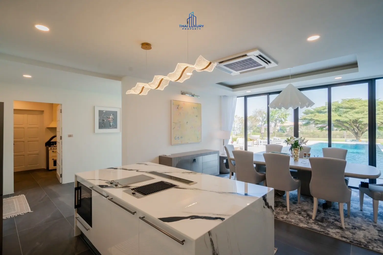 Luxury Modern Pool Villa Cha-Am Hua Hin At Palm Hills Golf Course For Sale