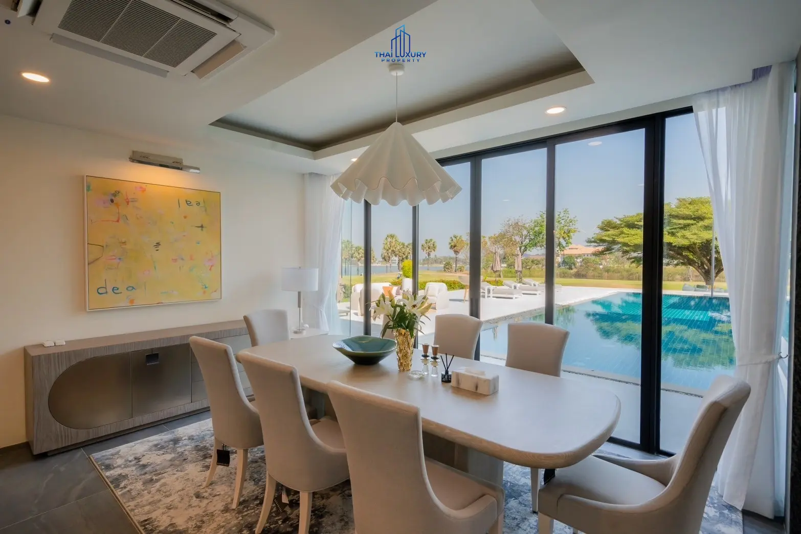 Luxury Modern Pool Villa Cha-Am Hua Hin At Palm Hills Golf Course For Sale