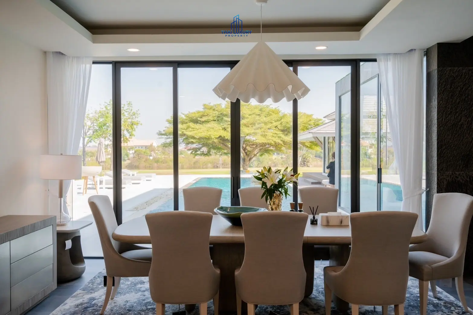 Luxury Modern Pool Villa Cha-Am Hua Hin At Palm Hills Golf Course For Sale