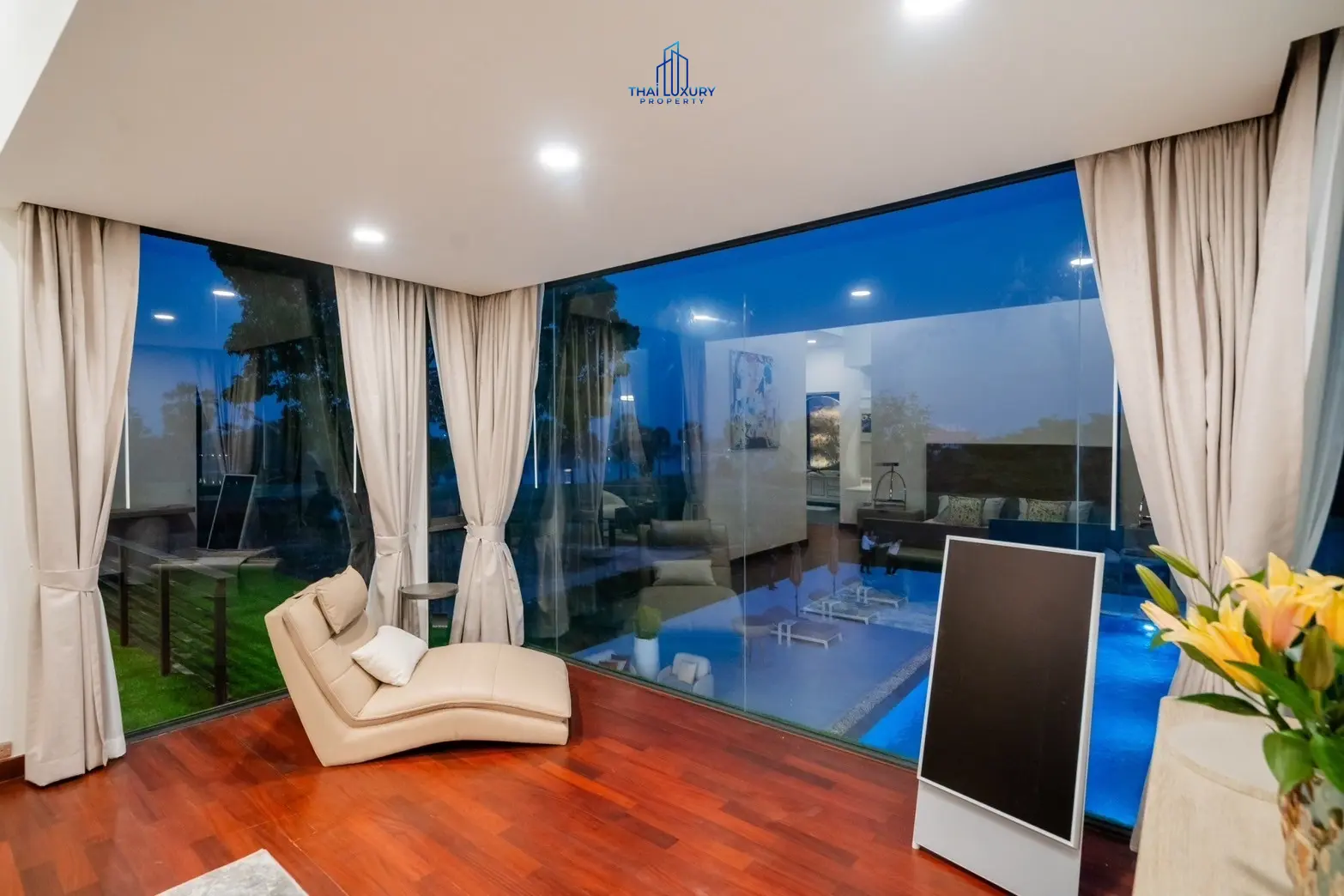 Luxury Modern Pool Villa Cha-Am Hua Hin At Palm Hills Golf Course For Sale