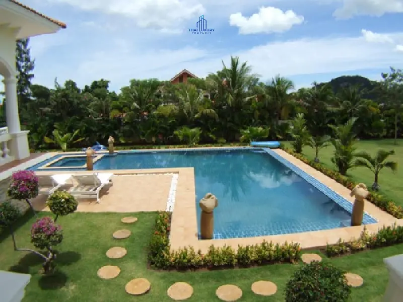 Spacious 5-Bedroom Mediterranean Villa with Pool in Hua Hin