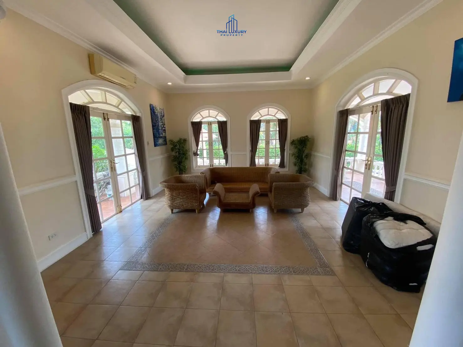 Spacious 5-Bedroom Mediterranean Villa with Pool in Hua Hin