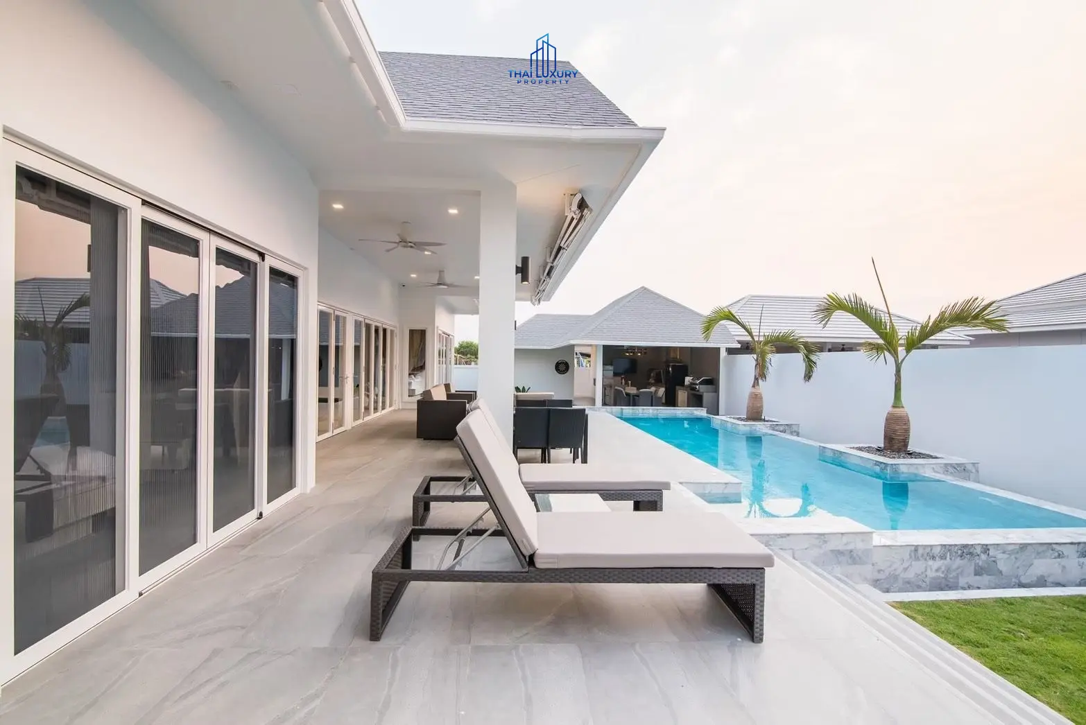 Spacious Modern 3-Bedroom Home with Private Pool in Hua Hin