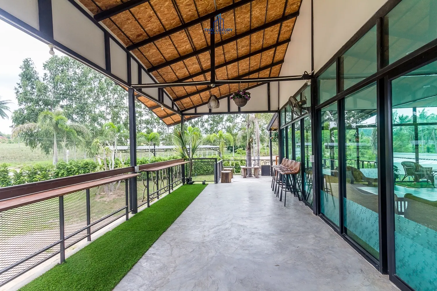 ทรัพย์สินสมัยใหม่ 3 ห้องนอนกว้างขวาง พร้อมสระว่ายน้ำส่วนตัวและวิวเขียวขจีในหัวหิน