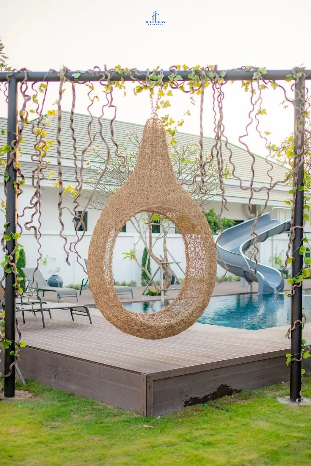 Modern Single-Story Villa with Pool & Outdoor Entertaining in Cha-Am