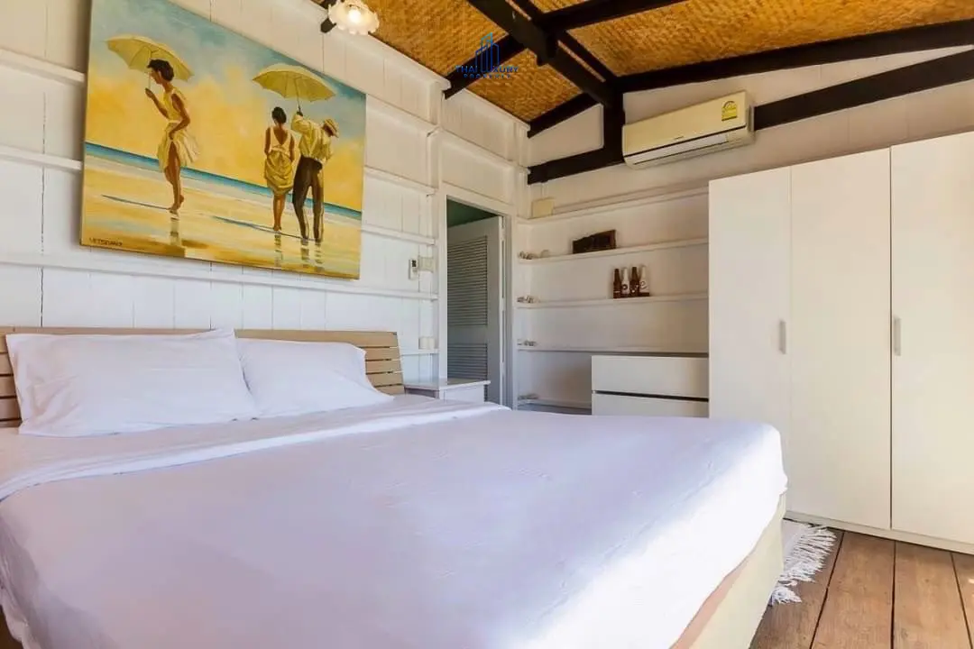 Relaxed Beachfront Villa with Garden, Deck, and Stunning Ocean Views in Hua Hin