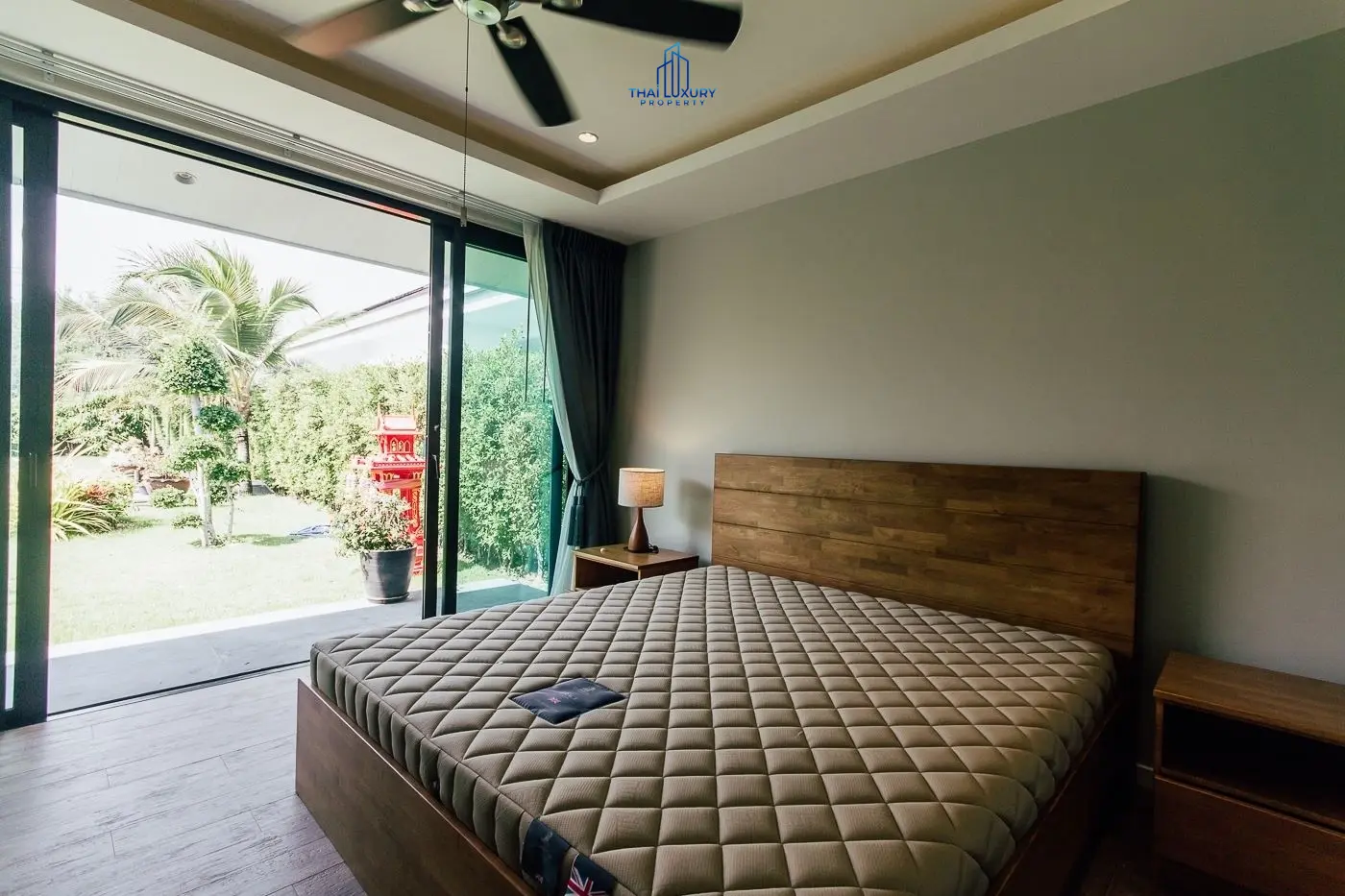 Spacious Single-Story Villa with Pool and Tropical Garden in Cha-Am