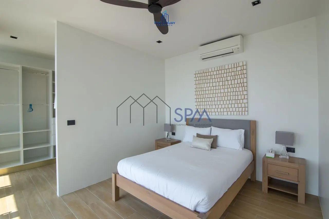 Spacious Modern 4-Bedroom House with Pool and Outdoor Living in Cha-Am