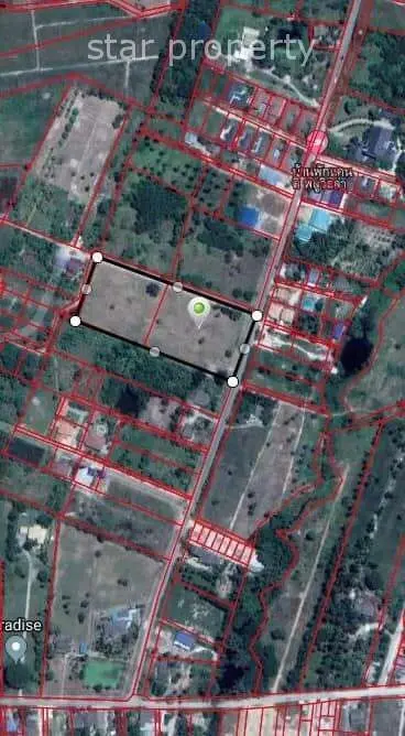 Large Rectangular Plot of Land with Easy Road Access in Hua Hin’s Semi-Rural Hin Lek Fai Area