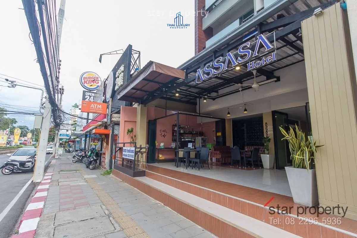 Spacious Mixed-Use Building with 23 Units and Pool in Hua Hin