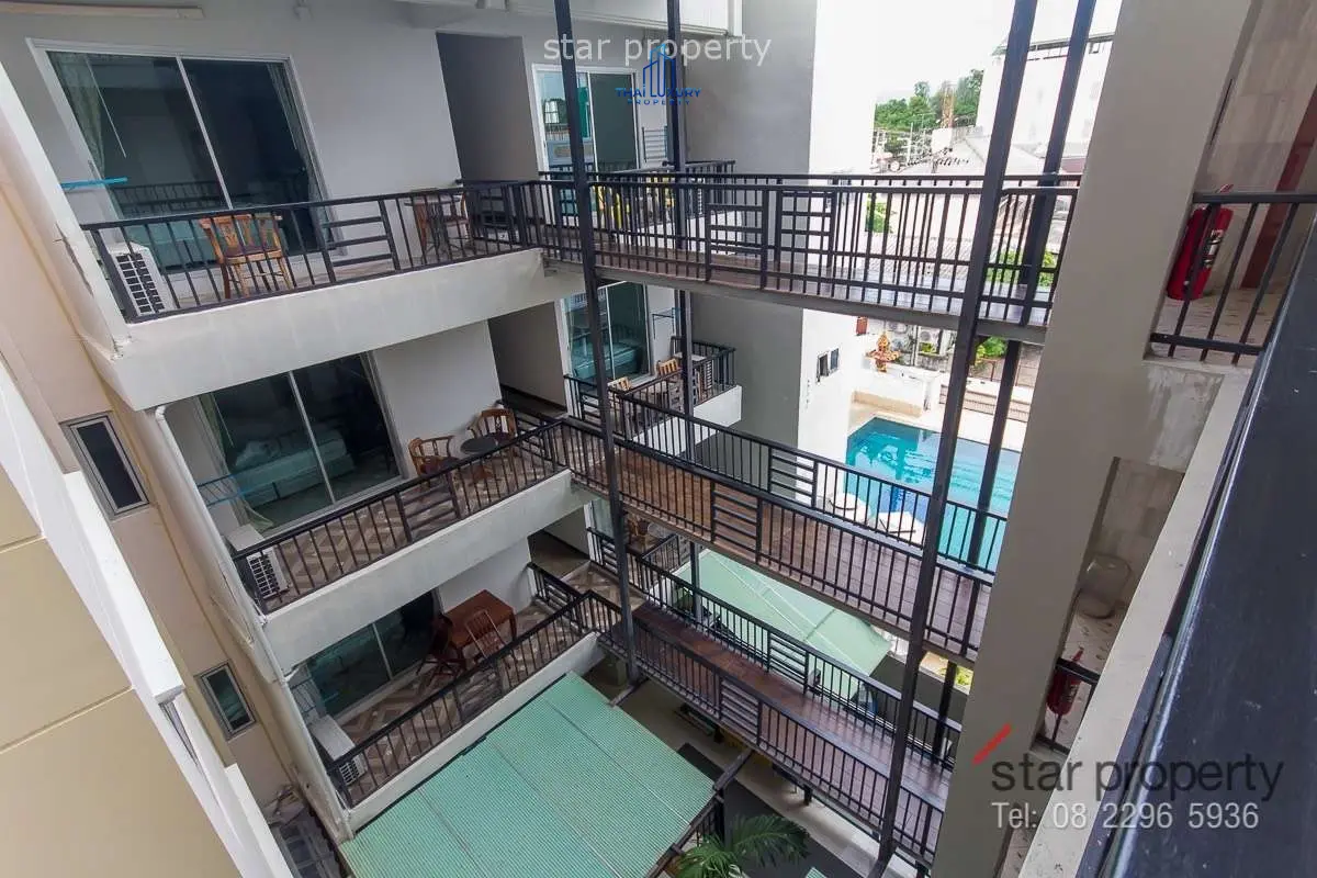 Spacious Mixed-Use Building with 23 Units and Pool in Hua Hin