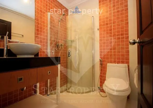 Spacious 3-Bed, 4-Bath Condo with Ocean-View Balcony in Cha-Am