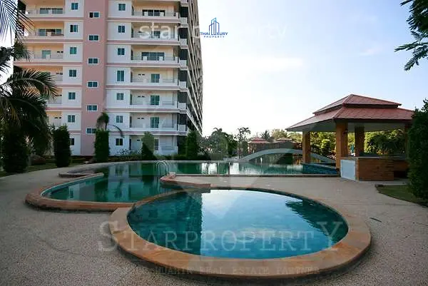 Spacious 3-Bed, 4-Bath Condo with Ocean-View Balcony in Cha-Am
