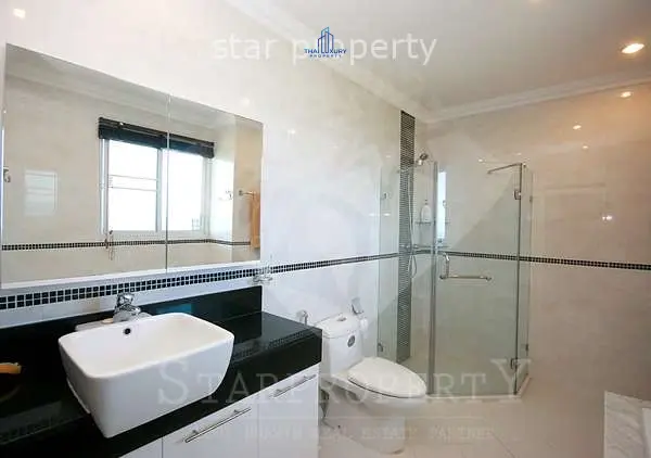 Spacious 3-Bed, 4-Bath Condo with Ocean-View Balcony in Cha-Am