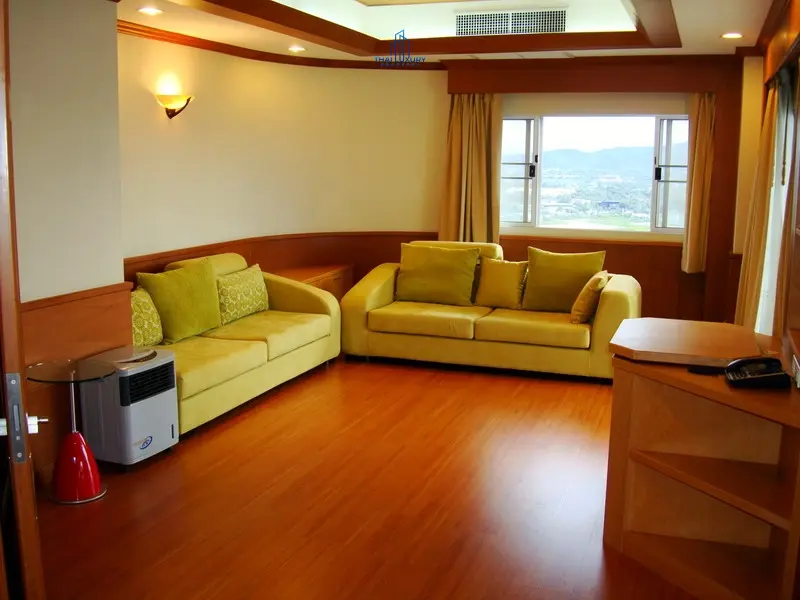 คอนโด 1 ห้องนอนกว้างขวางพร้อมวิวชายฝั่งที่สวยงามแบบพาโนรามาในหัวหิน