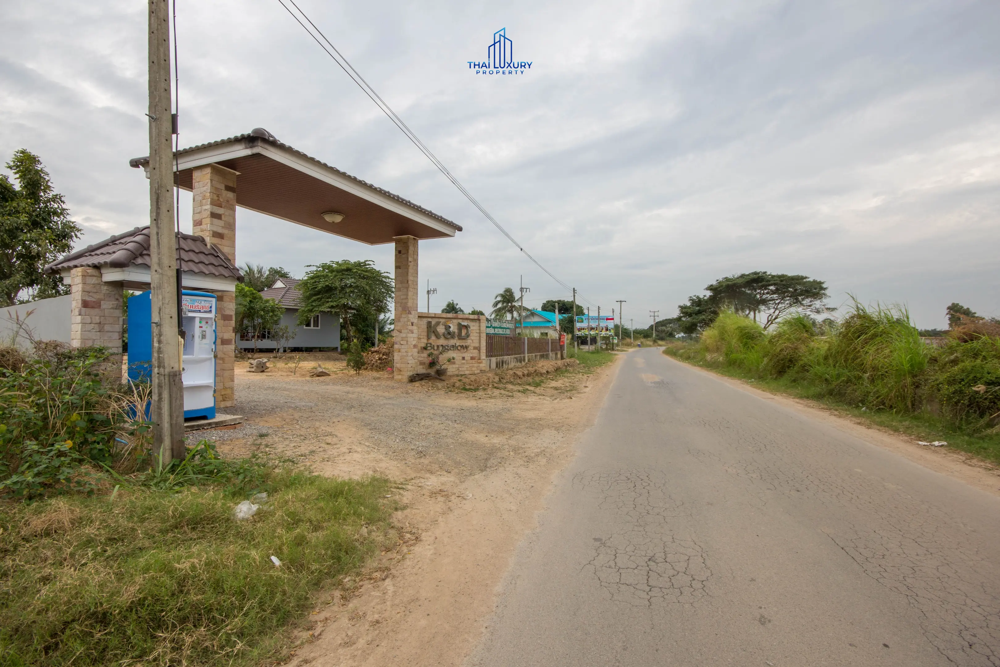 บ้านชั้นเดียวกว้างขวางบนที่ดิน 4,800 ตร.ม. พร้อมสวนร่มรื่นในหนองแก หัวหิน