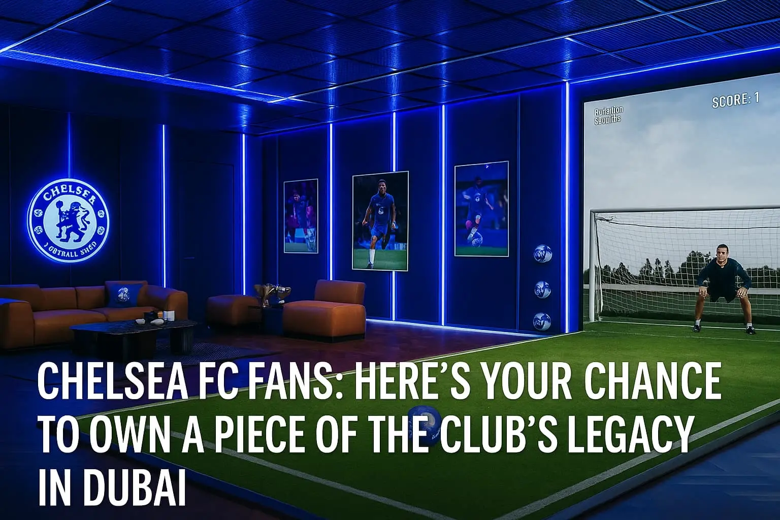 Chelsea FC Fans: Here’s Your Chance to Own a Piece of the Club’s Legacy in Dubai
