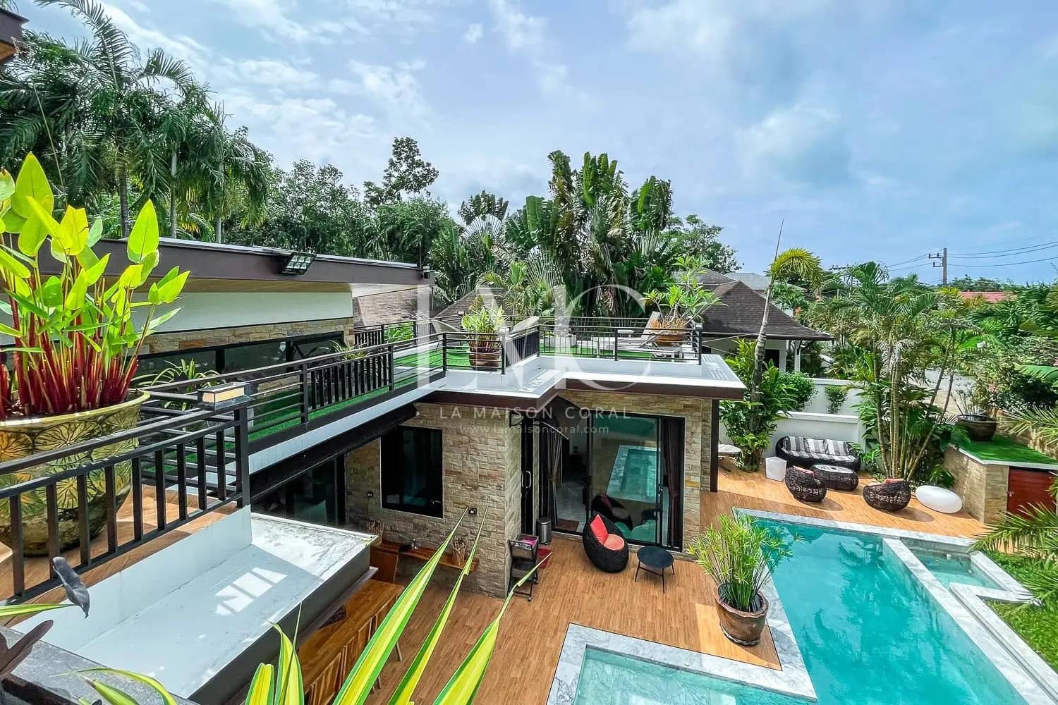 Enchanting, Unique Layout 4 Bedroom Pool Villa in Rawai, Phuket, Thailand