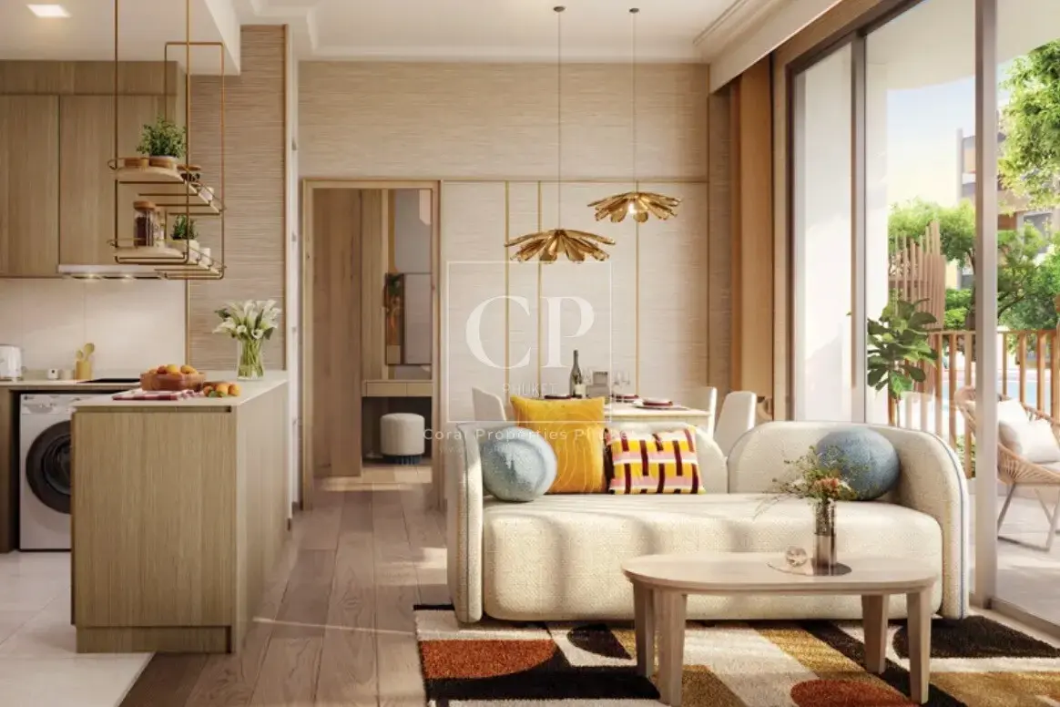 คอนโดมิเนียม 1-2 ห้องนอนที่ได้รับการออกแบบอย่างพิถีพิถันในเชิงทะเล