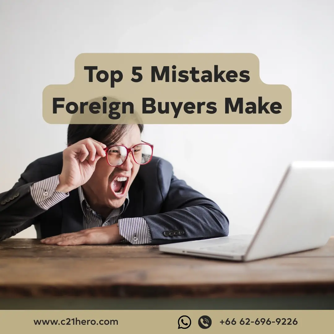 Top 5 Mistakes Foreign Buyers Make and How to Avoid them