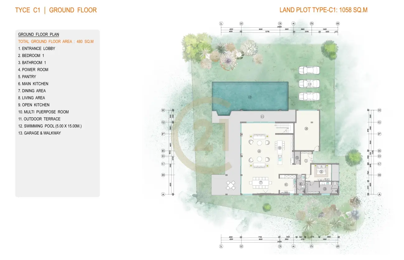 Type C1 Ground Floor 