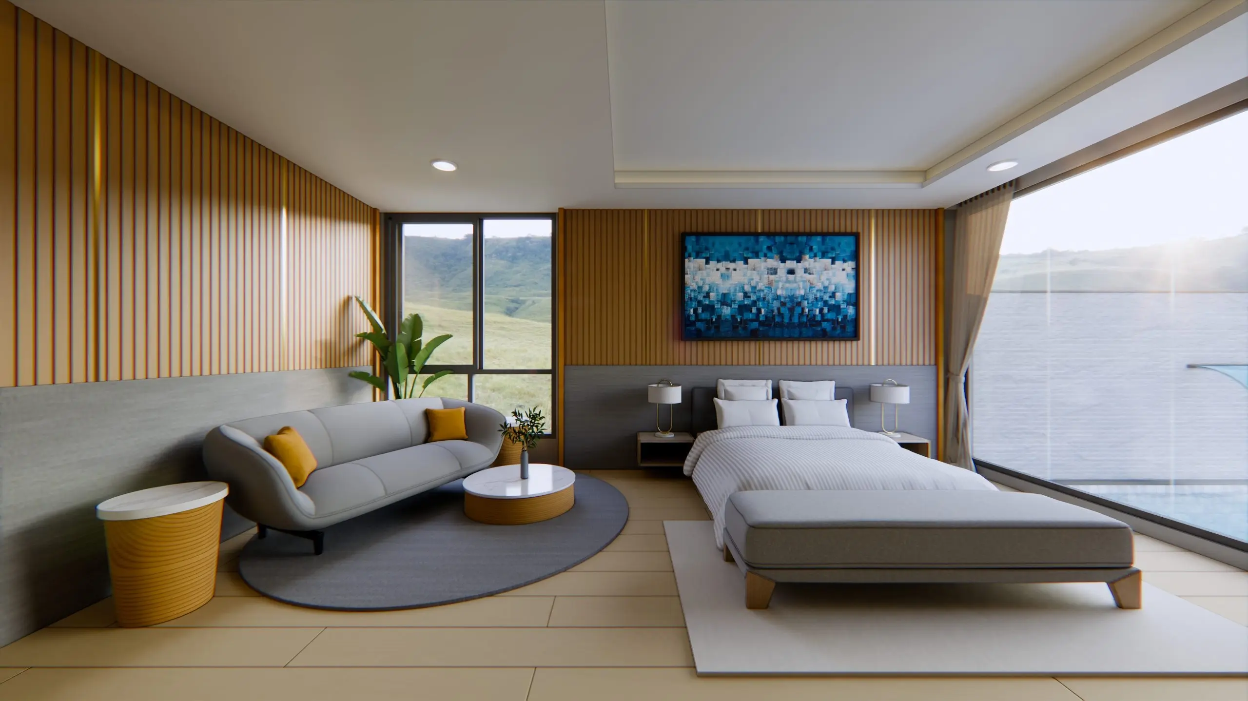 3Bed Room Modern Loft-Style Pool Villas in Tranquil Layan