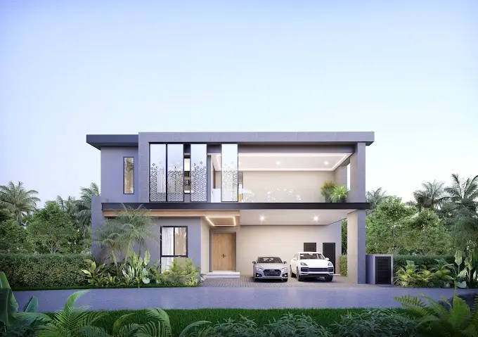 Discover 4 Bedrooms Tranquility and Modern Living  in Thep Krasatti